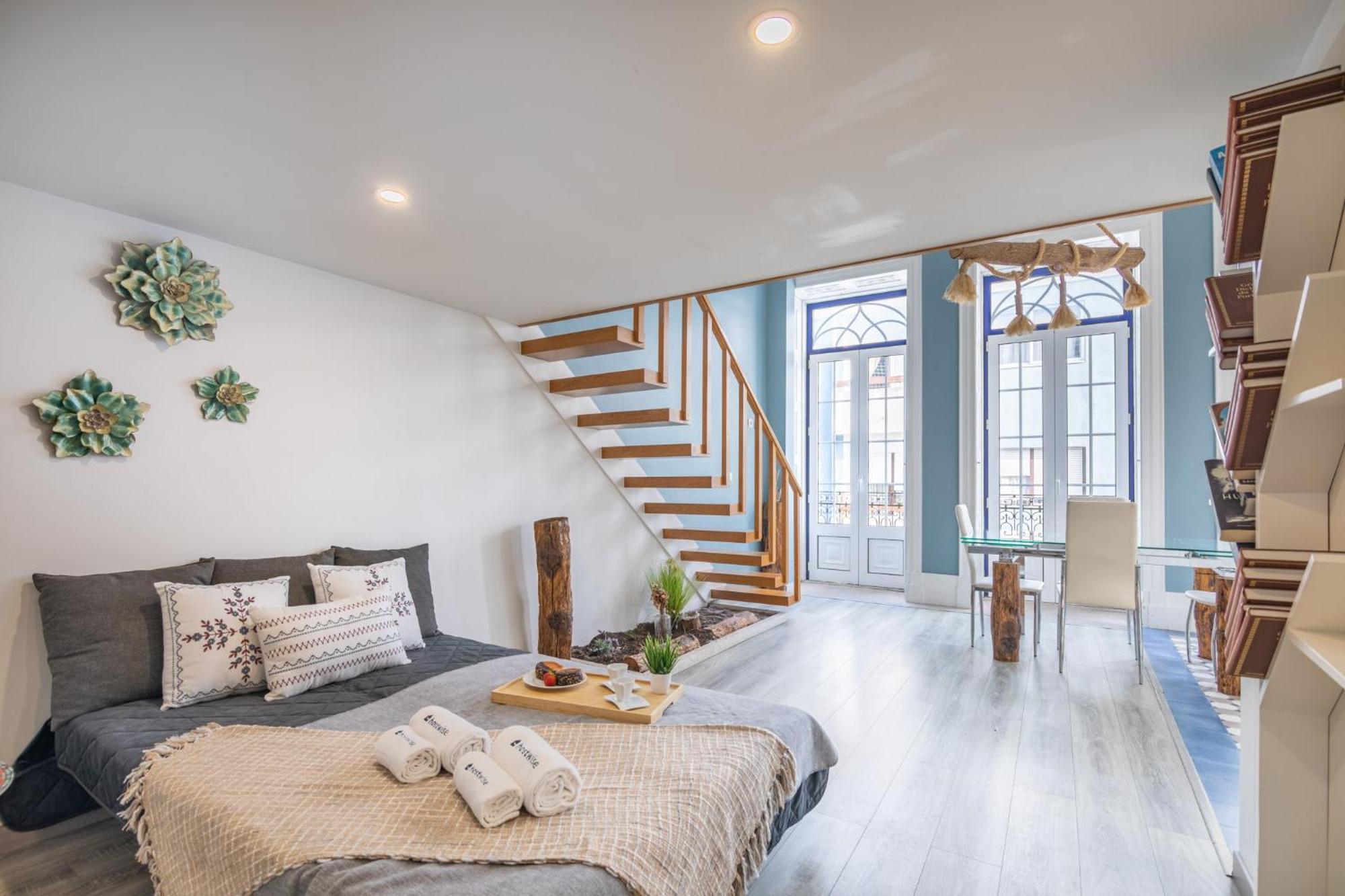 Appartement Deluxe Spacious Flats W Mezzanine By Host Wise à OOporto Chambre photo